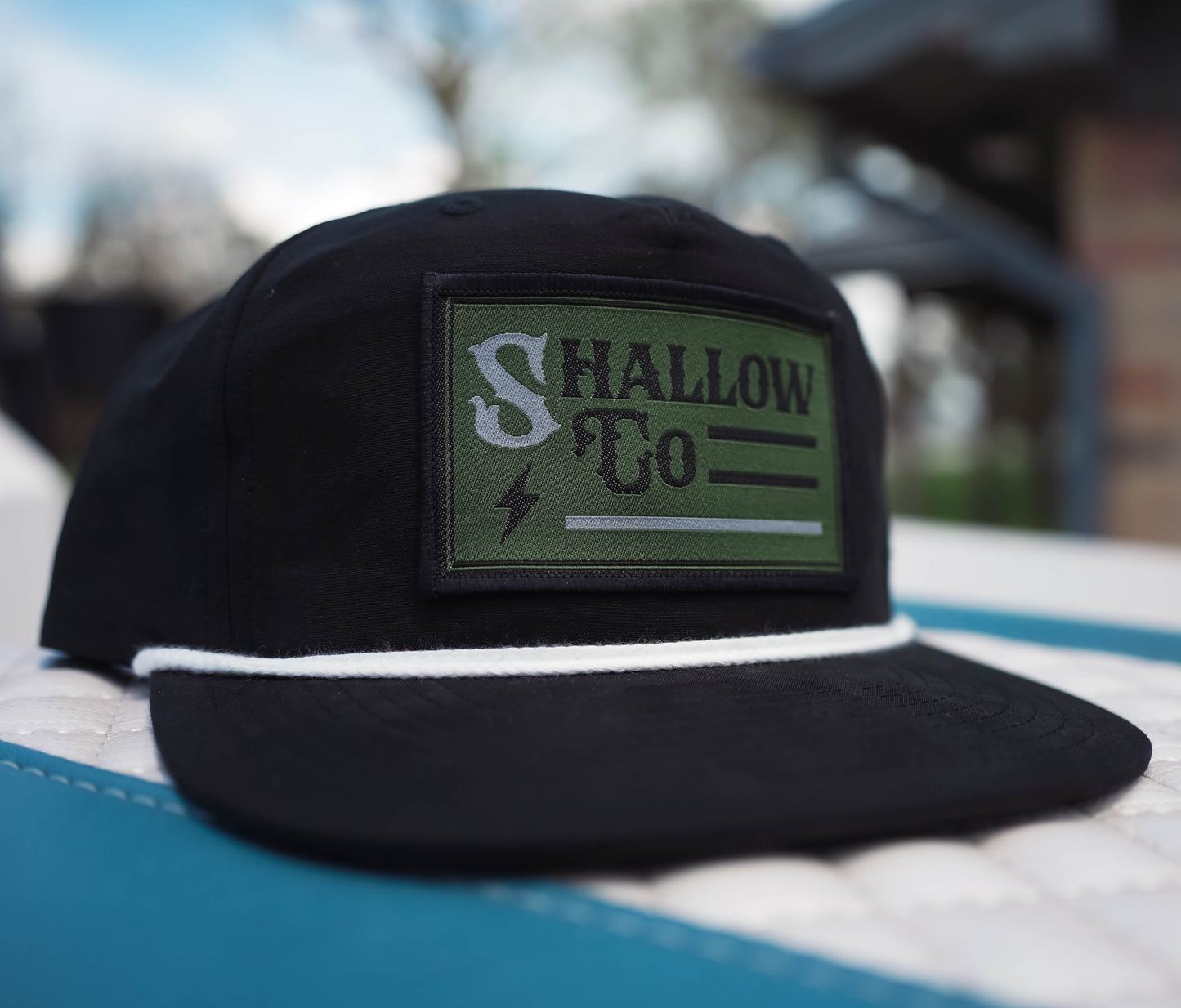 Shallow Co - Black Rope Hat