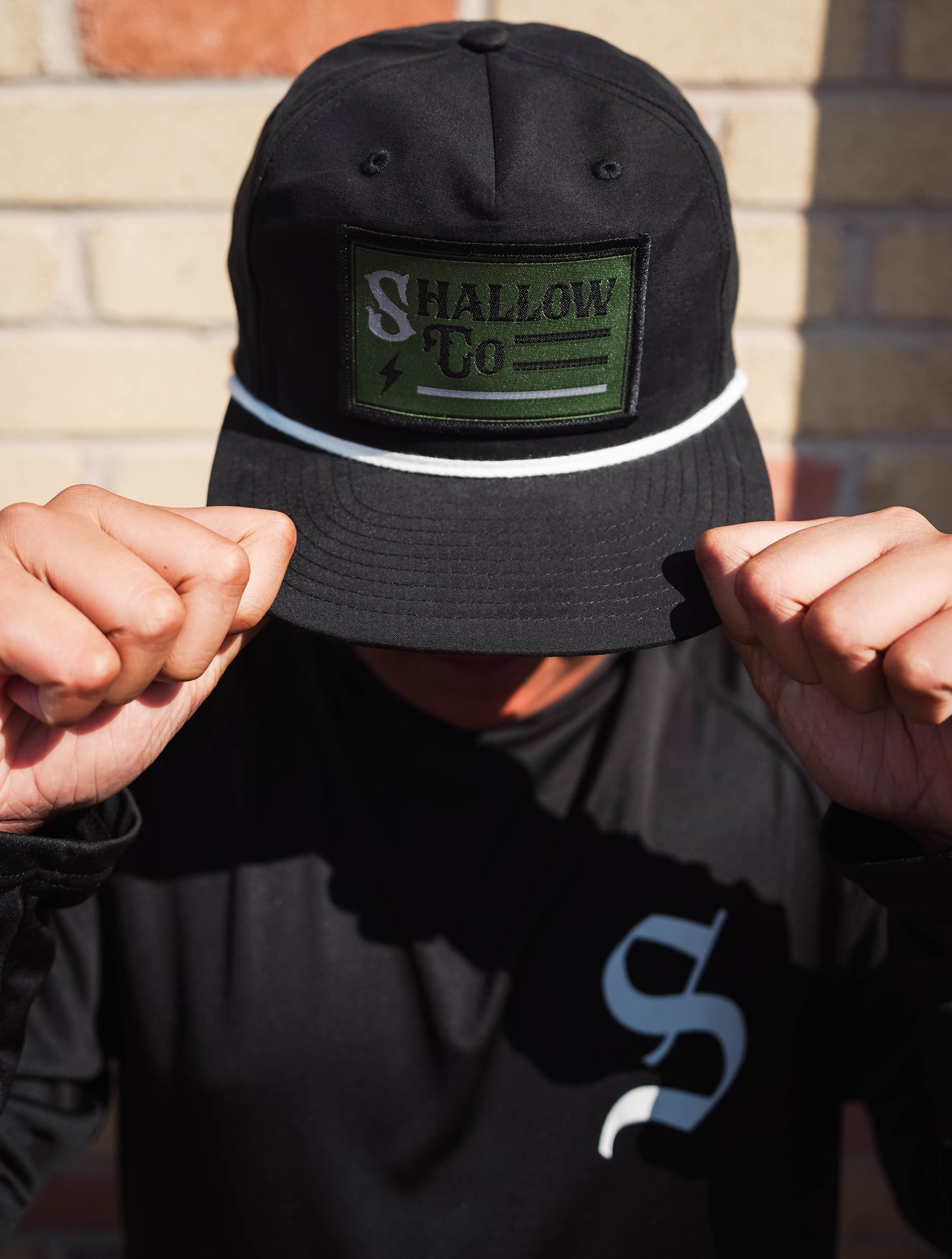 Shallow Co - Black Rope Hat